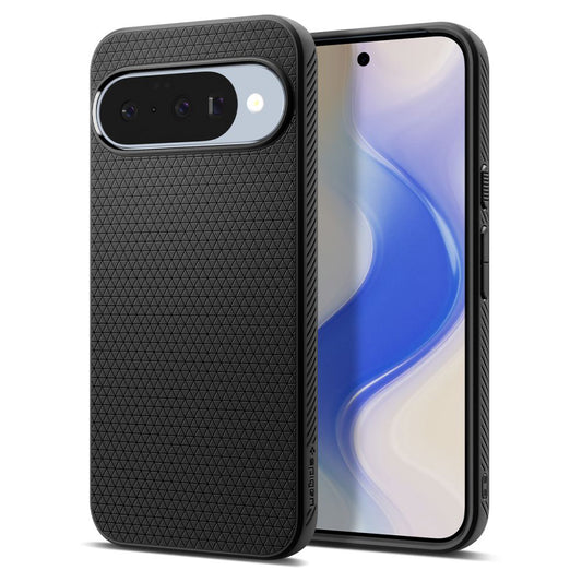 Калъф за Google Pixel 10 Pro / 10, Spigen, Liquid Air, Матово черен