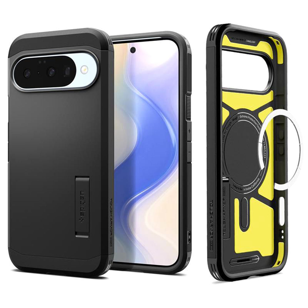 Калъф за Google Pixel 10 Pro / 10, Spigen, Tough Armor, Черен