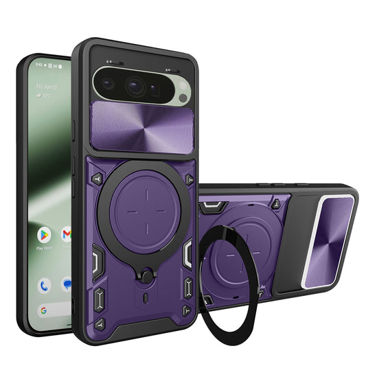 Калъф за Google Pixel 10 Pro / 10, Techsuit, CamGuard Pro, Лилав
