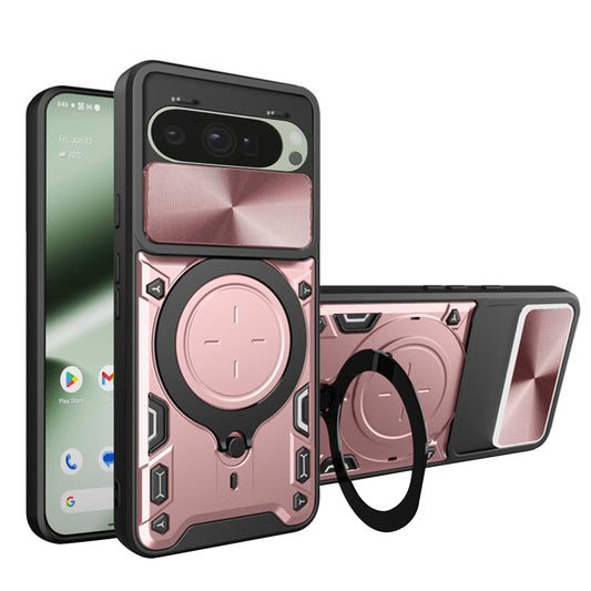 Калъф за Google Pixel 10 Pro / 10, Techsuit, CamGuard Pro, Розово злато