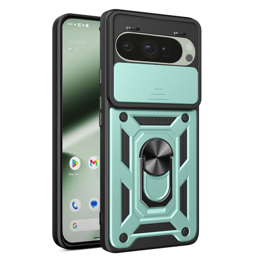 Калъф за Google Pixel 10 Pro / 10, Techsuit, CamShield, Зелен