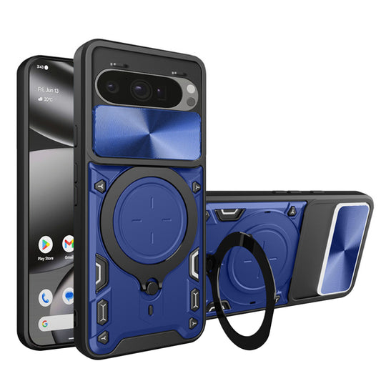 Калъф за Google Pixel 10 Pro XL, Techsuit, CamGuard Pro, Син