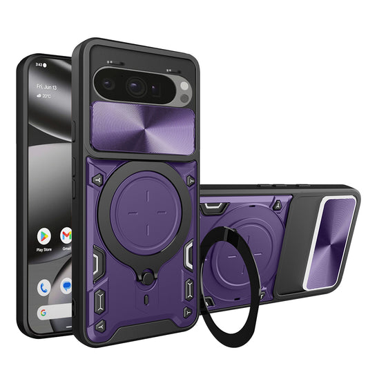 Калъф за Google Pixel 10 Pro XL, Techsuit, CamGuard Pro, Лилав