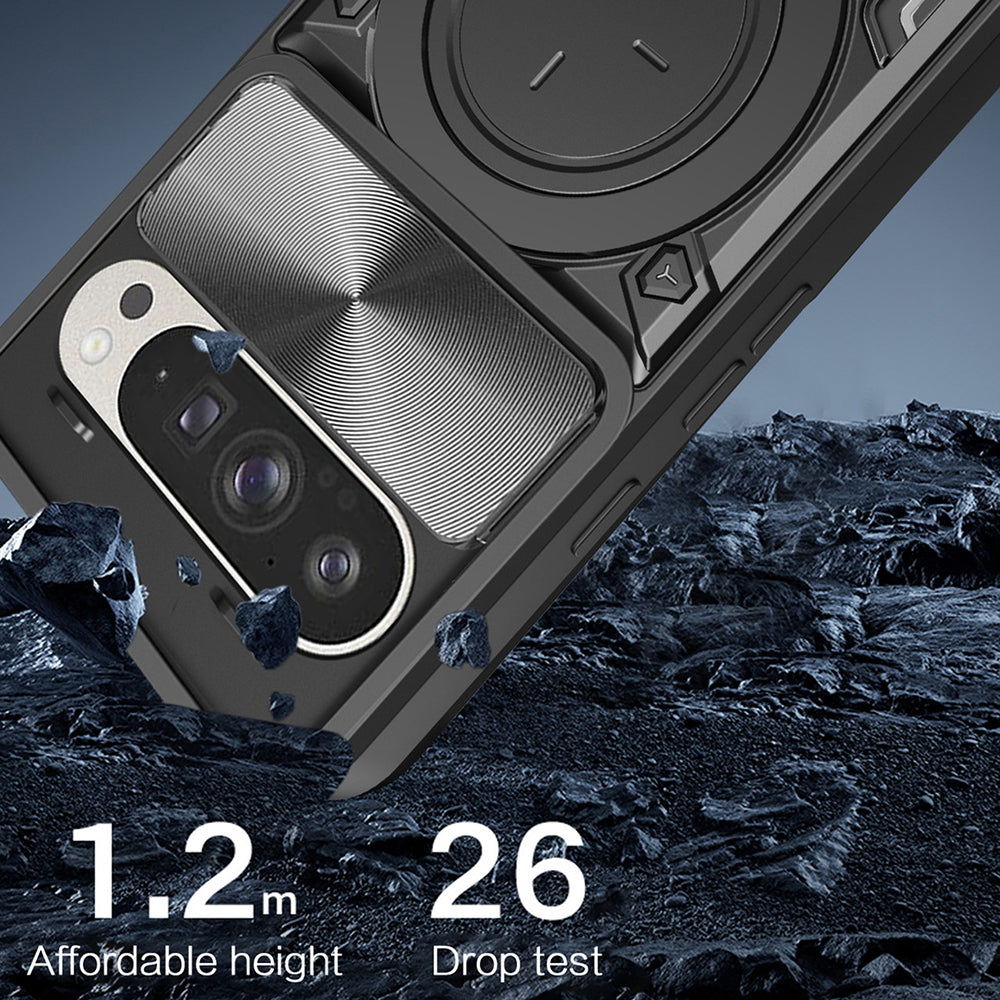 Калъф за Google Pixel 10 Pro XL, Techsuit, CamGuard Pro, Розово злато