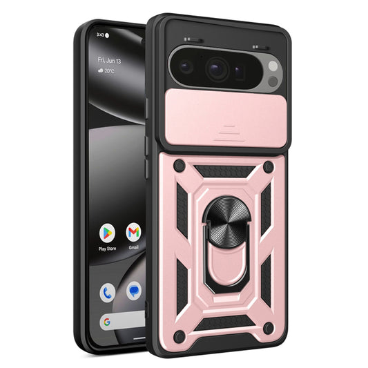 Калъф за Google Pixel 10 Pro XL, Techsuit, CamShield, Розов