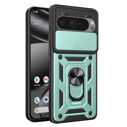 Калъф за Google Pixel 10 Pro XL, Techsuit, CamShield, Зелен