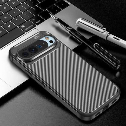 Калъф за Google Pixel 10 Pro XL, Techsuit, CarbonFiber, Черен