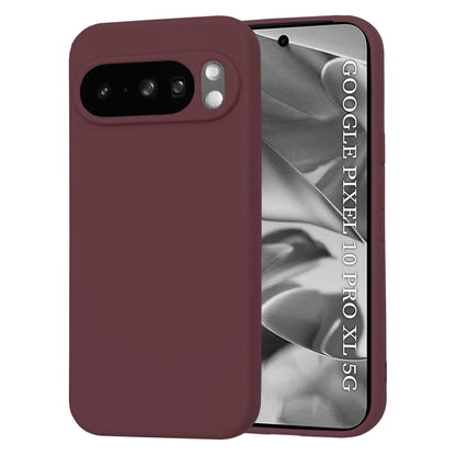 Калъф за Google Pixel 10 Pro XL, Techsuit, SoftFlex, Бордо