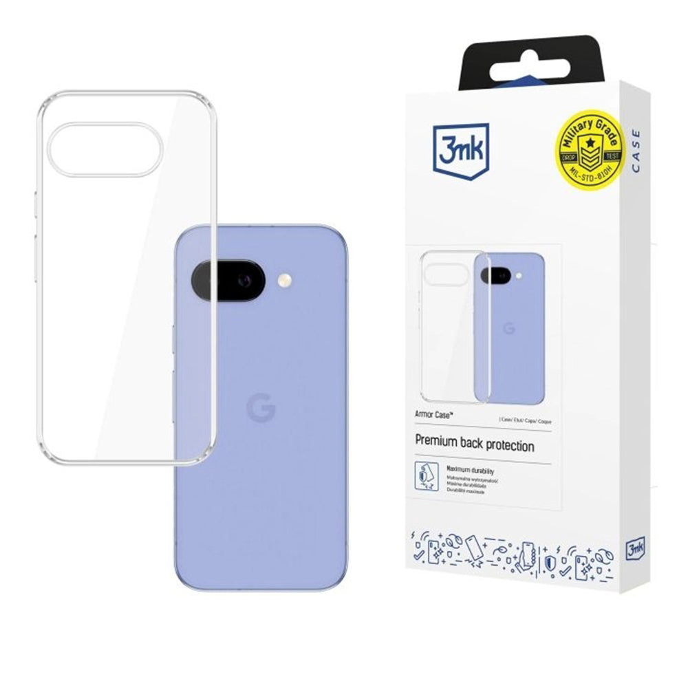 Case for Google Pixel 10a, 3MK, Armor, Transparent