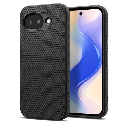 Калъф за Google Pixel 10a, Spigen, Liquid Air, Мат Черен ACS11285