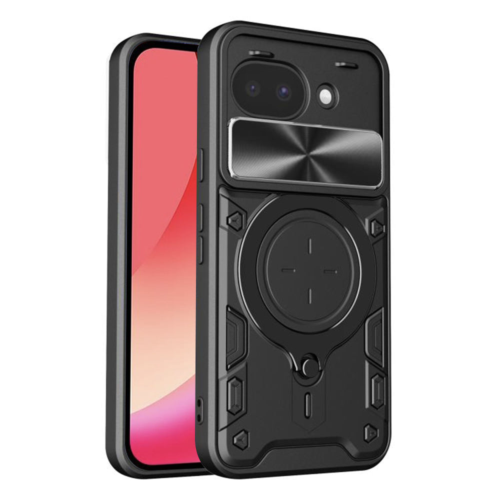 Калъф за Google Pixel 10a, Techsuit, CamGuard Pro, Черен