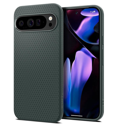 Калъф за Google Pixel 9 Pro XL, Spigen, Liquid Air, Зелен ACS07717