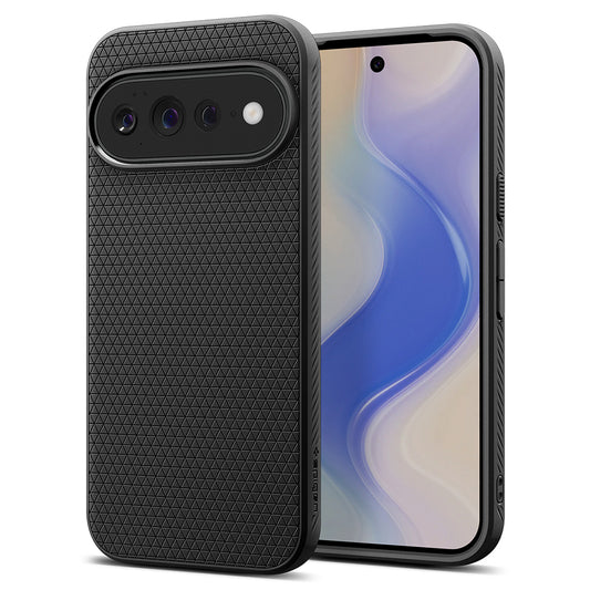 Калъф за Google Pixel 11 Pro XL, Spigen, Liquid Air, Матиран Черен ACS11448