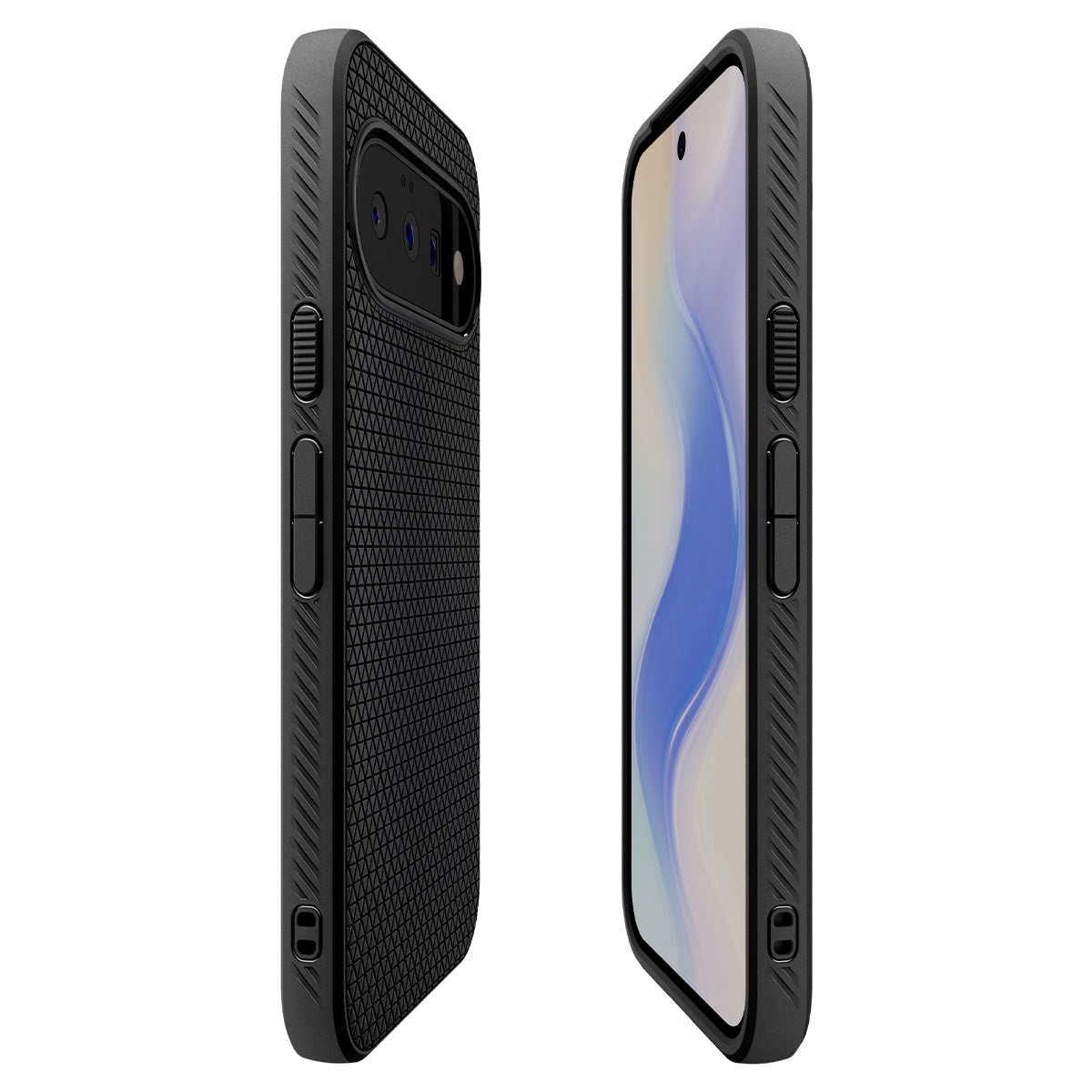 Калъф за Google Pixel 11, Spigen, Liquid Air, Матиран Черен ACS11438