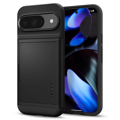 Калъф за Google Pixel 9/9 Pro, Spigen, Slim Armor CS, черен ACS07695 