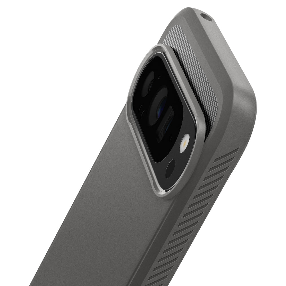 Калъф за Google Pixel 9 Pro XL, Spigen, Rugged Armor, Сив ACS07784