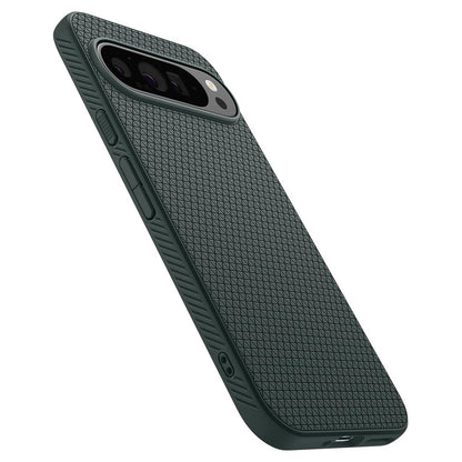 Калъф за Google Pixel 9 Pro XL, Spigen, Liquid Air, Зелен ACS07717