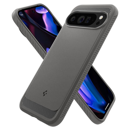 Калъф за Google Pixel 9 Pro XL, Spigen, Rugged Armor, Сив ACS07784