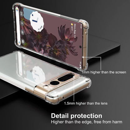 Калъф за Google Pixel 7 Pro, Techsuit, Shockproof Clear, Прозрачен