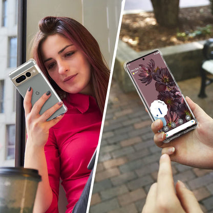 Калъф за Google Pixel 7 Pro, Techsuit, Shockproof Clear, Прозрачен
