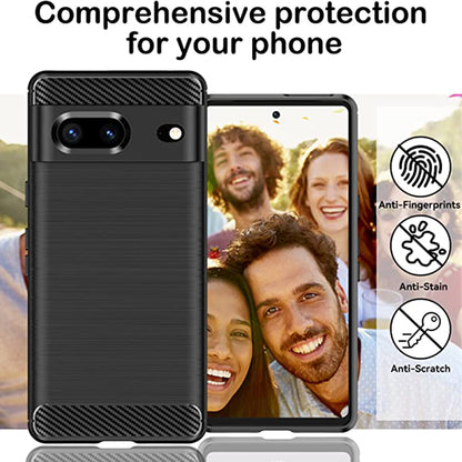 Case for Google Pixel 7, Techsuit, Carbon, Black