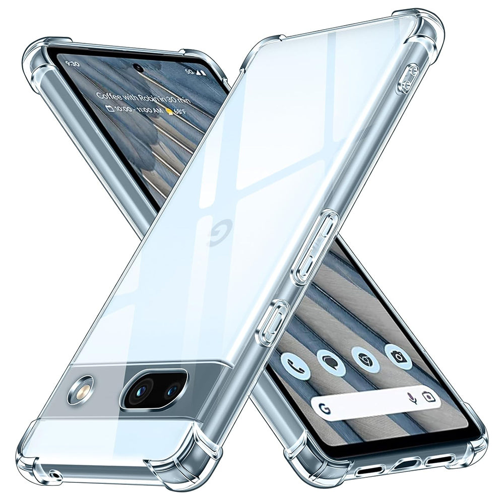 Калъф за Google Pixel 7a, Techsuit, Shockproof Clear, Прозрачен