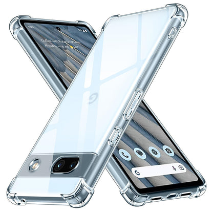 Калъф за Google Pixel 7a, Techsuit, Shockproof Clear, Прозрачен