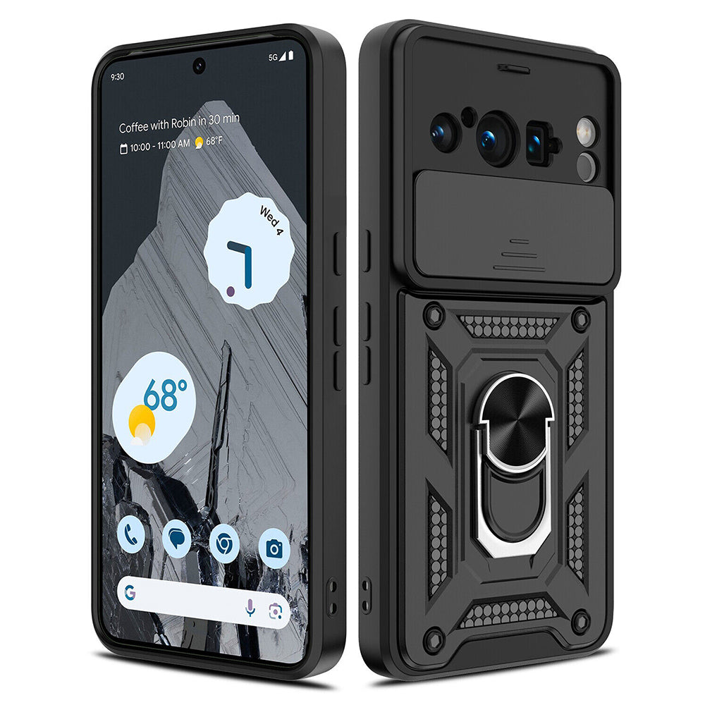 Калъф за Google Pixel 8 Pro, Techsuit, CamShield, Черен