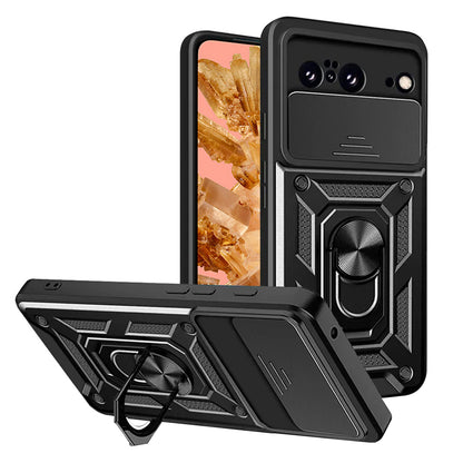 Калъф за Google Pixel 8, Techsuit, CamShield, Черен