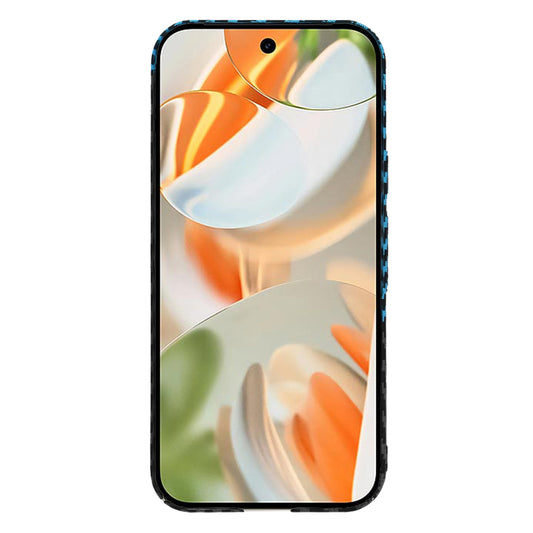 Калъф за Google Pixel 9 Pro, Techsuit, Carbonite FiberShell, Черно Синьо