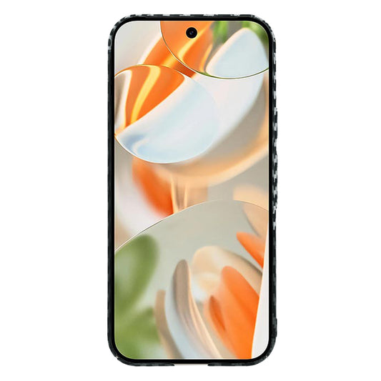 Калъф за Google Pixel 9 Pro, Techsuit, Carbonite FiberShell, Черно Сиво