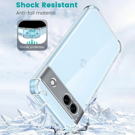 Калъф за Google Pixel 9 Pro, Techsuit, Shockproof Clear, Прозрачен