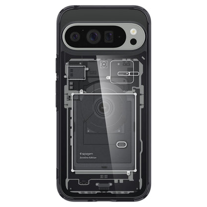 Калъф за Google Pixel 9 Pro XL, Spigen, Ultra Hybrid Zero One, Черен ACS07722