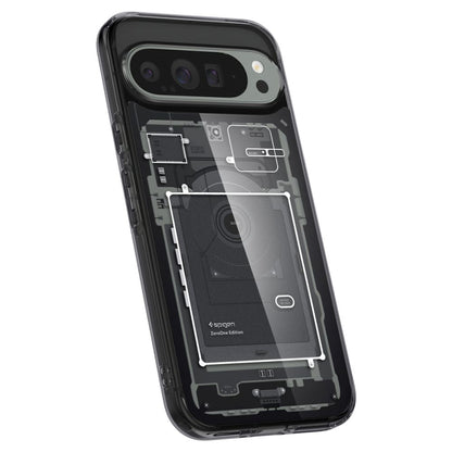 Калъф за Google Pixel 9 Pro XL, Spigen, Ultra Hybrid Zero One, Черен ACS07722