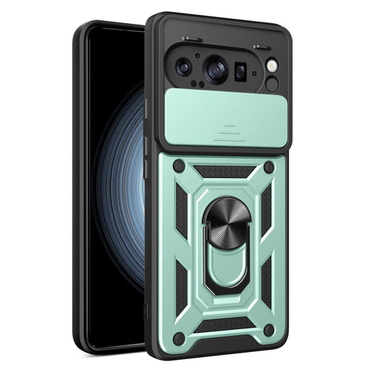 Калъф за Google Pixel 9 Pro XL, Techsuit, CamShield, Зелен