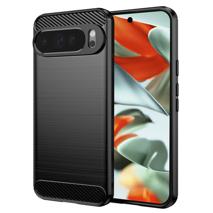 Case for Google Pixel 9 Pro XL, Techsuit, Carbon, Black