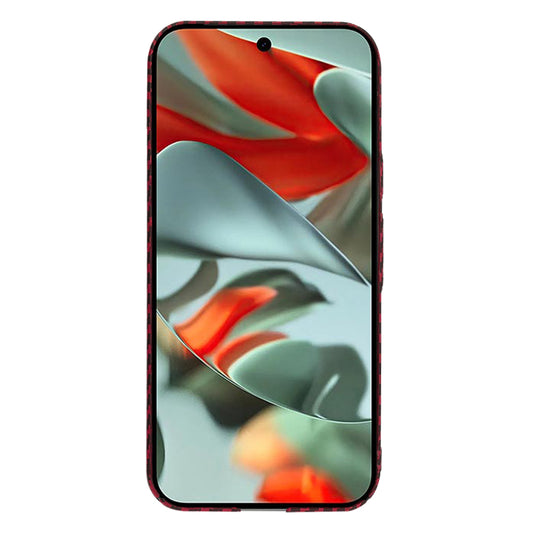 Калъф за Google Pixel 9 Pro XL, Techsuit, Carbonite FiberShell, Червен