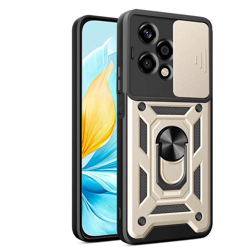 Калъф за Honor 200 Lite, Techsuit, CamShield, Златист