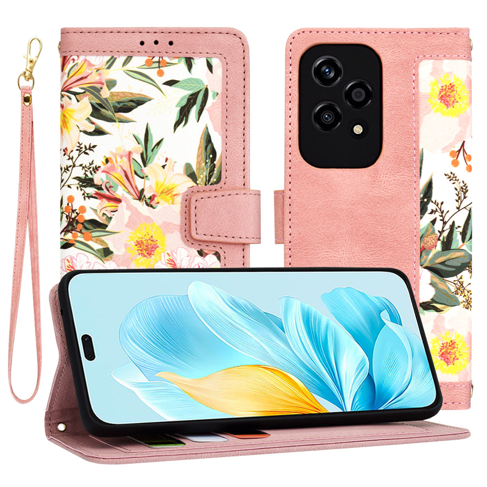 Case for Honor 200 Lite, Techsuit, FlipCraft, Pink
