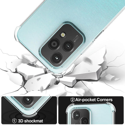 Case for Honor 200 Lite, Techsuit, Shockproof Clear, Transparent