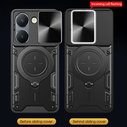 Калъф за Honor 200 Pro, Techsuit, CamGuard Pro, Син