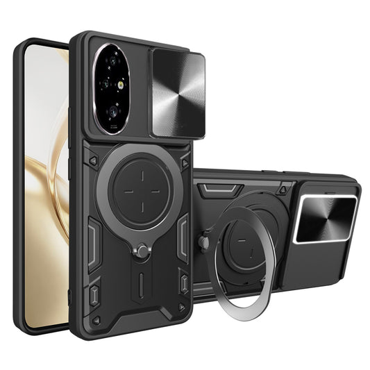 Калъф за Honor 200 Pro, Techsuit, CamGuard Pro, Черен