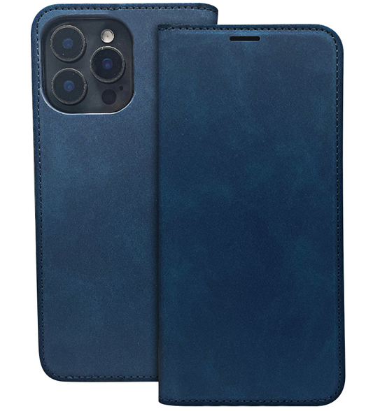 Калъф за Honor 400 Lite, OEM, Smart Suede, Тъмносин