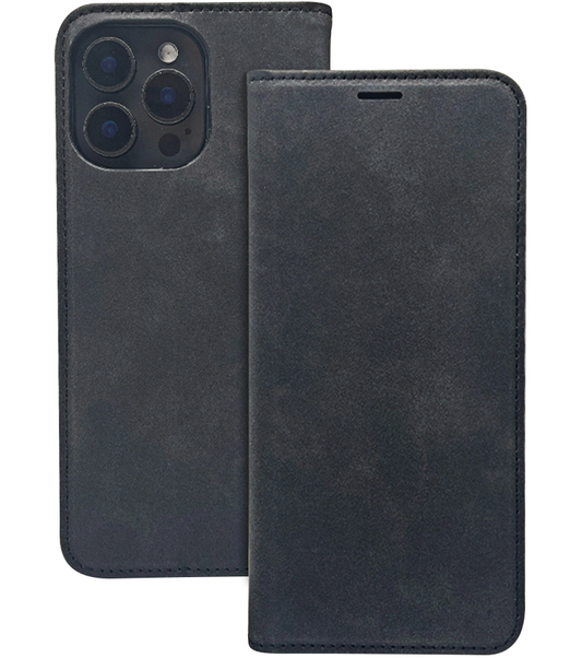 Калъф за Honor 400 Lite, OEM, Smart Suede, Черен