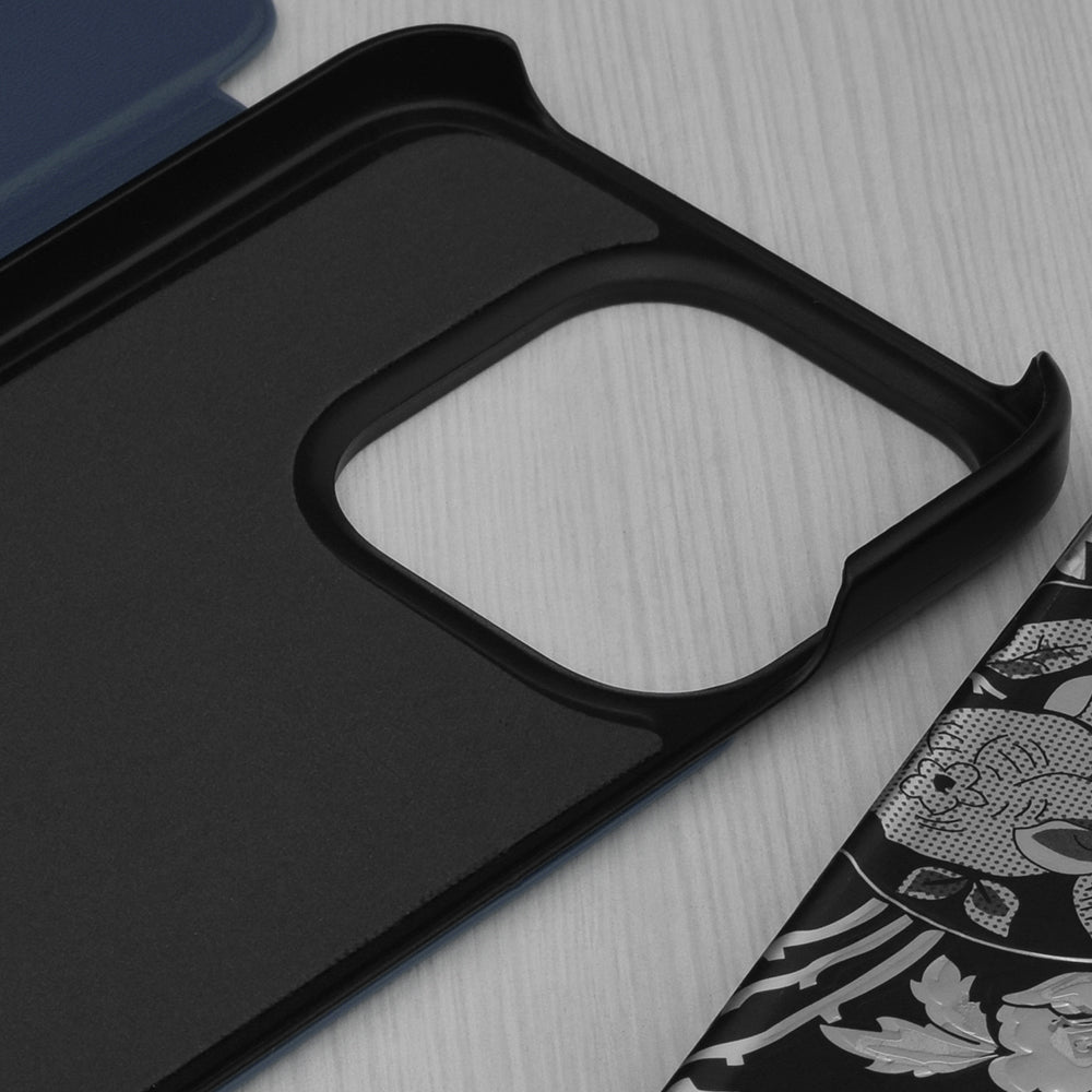 Калъф за Honor 400 Lite, Techsuit, eFold, Тъмносин