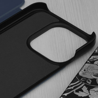 Калъф за Honor 400 Lite, Techsuit, eFold, Тъмносин