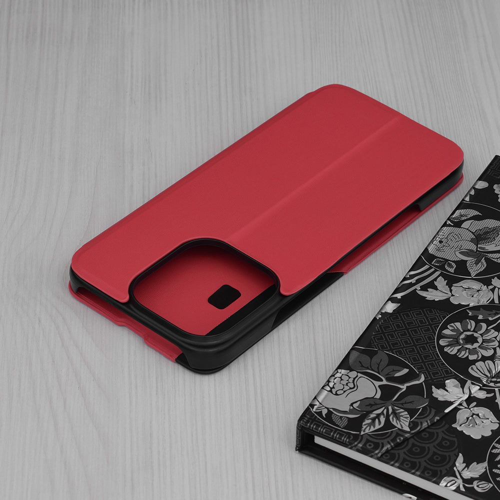 Калъф за Honor 400 Lite, Techsuit, eFold, Червен
