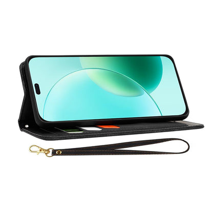 Case for Honor 400 Lite, Techsuit, FlipCraft, Black