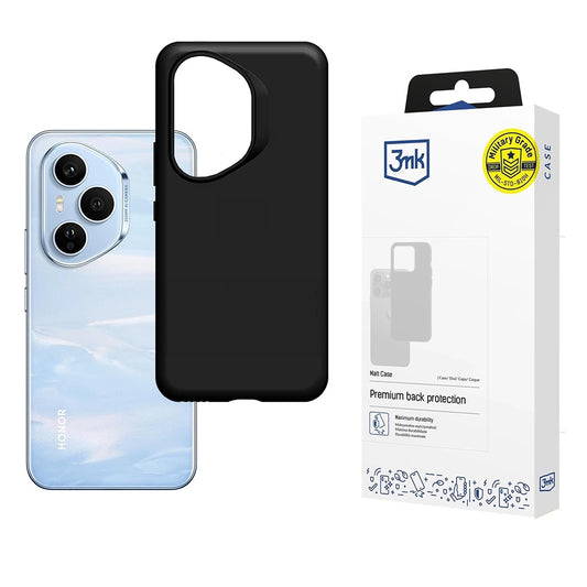 Калъф за Honor 400 Pro, 3MK, Матиран Черен