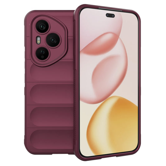 Калъф за Honor 400 Pro, Techsuit, Magic Shield, Бордо